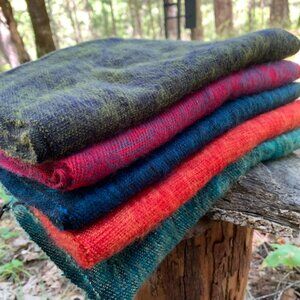 Set of 5 Himalaya Yak Wool Scarf Gift Set Plus 1 FREE